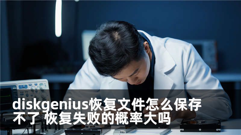 diskgenius恢复文件怎么保存不了 恢复失败的概率大吗