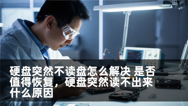 硬盘突然不读盘怎么解决 是否值得恢复，硬盘突然读不出来什么原因