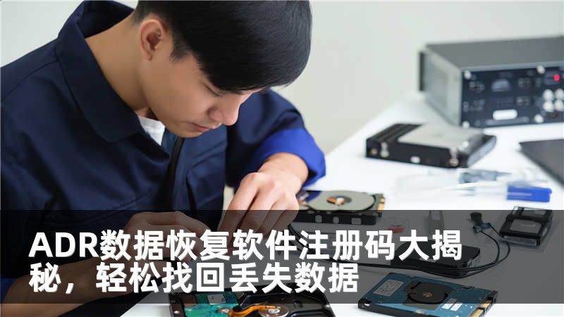 ADR数据恢复软件注册码大揭秘，轻松找回丢失数据