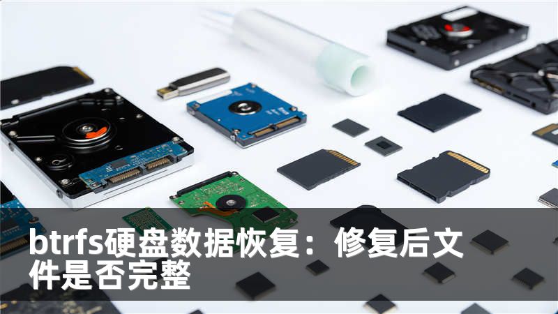 btrfs硬盘数据恢复：修复后文件是否完整