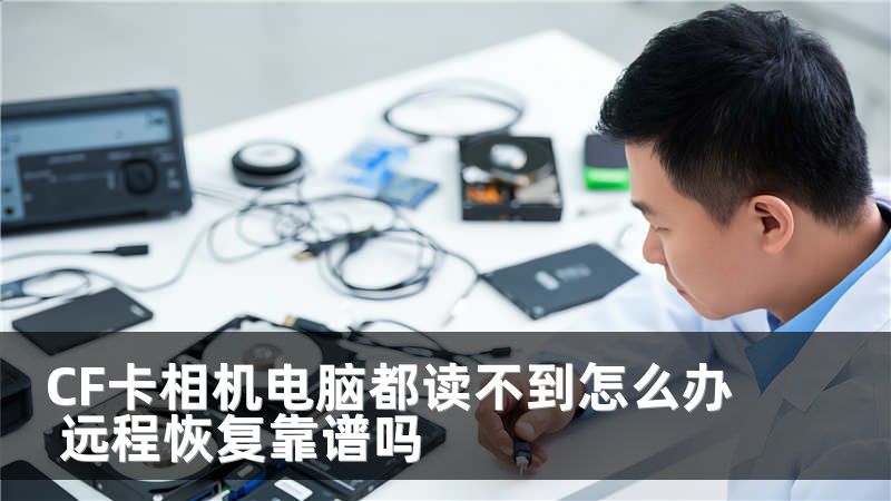 CF卡相机电脑都读不到怎么办 远程恢复靠谱吗
