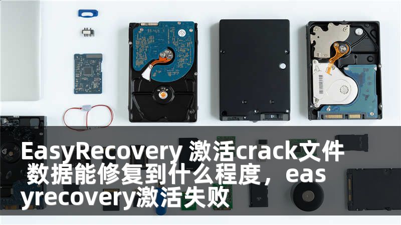 EasyRecovery 激活crack文件 数据能修复到什么程度，easyrecovery激活失败