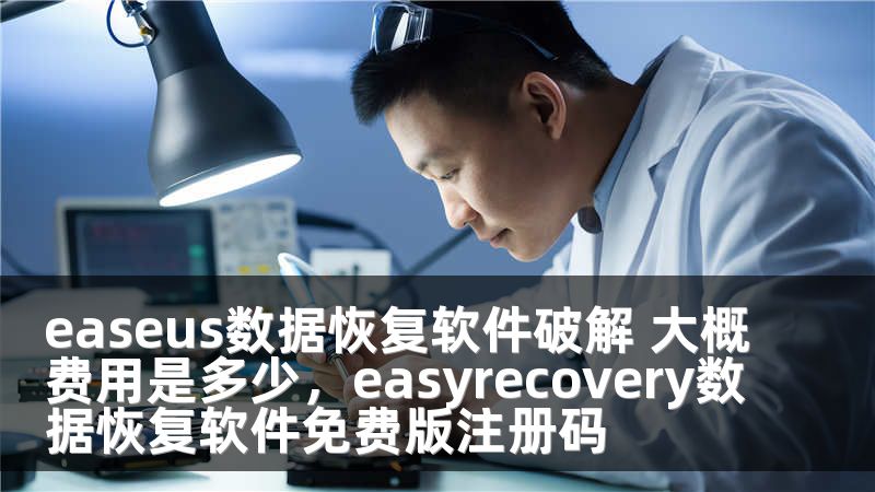 easeus数据恢复软件破解 大概费用是多少，easyrecovery数据恢复软件免费版注册码