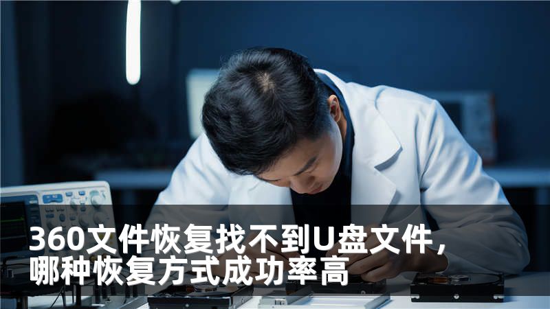360文件恢复找不到U盘文件，哪种恢复方式成功率高