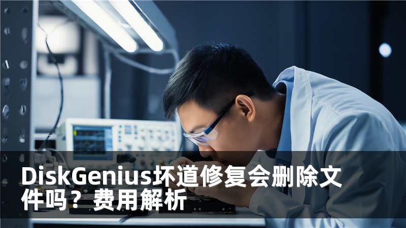DiskGenius坏道修复会删除文件吗？费用解析