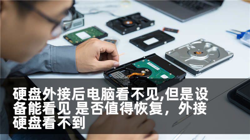 硬盘外接后电脑看不见,但是设备能看见 是否值得恢复，外接硬盘看不到