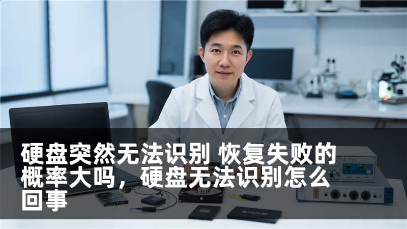 硬盘突然无法识别 恢复失败的概率大吗，硬盘无法识别怎么回事