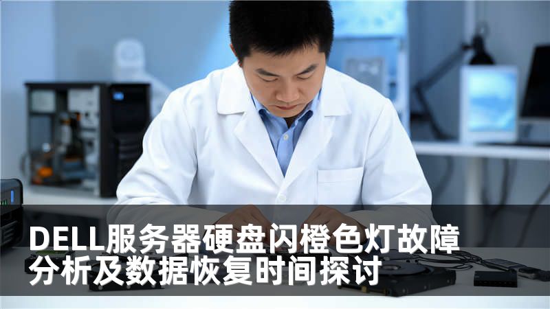 DELL服务器硬盘闪橙色灯故障分析及数据恢复时间探讨