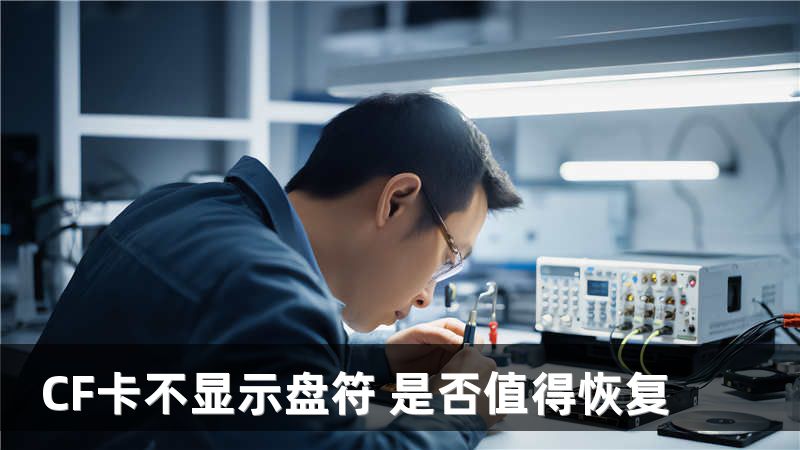 CF卡不显示盘符 是否值得恢复