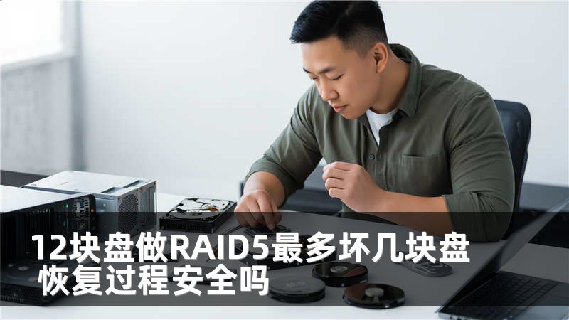 12块盘做RAID5最多坏几块盘 恢复过程安全吗