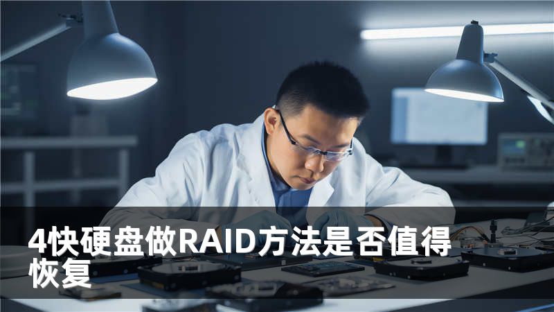 4快硬盘做RAID方法是否值得恢复