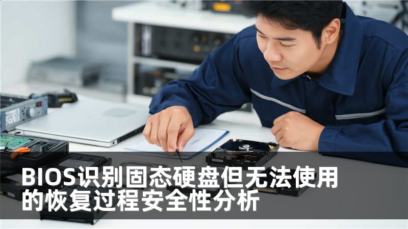 BIOS识别固态硬盘但无法使用的恢复过程安全性分析