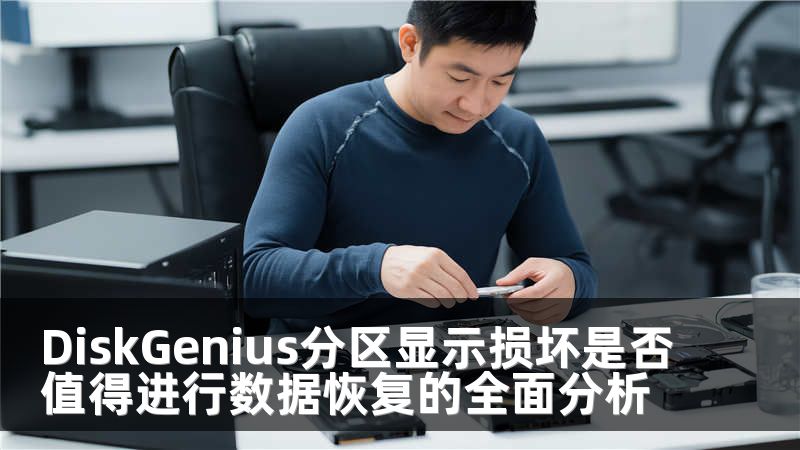 DiskGenius分区显示损坏是否值得进行数据恢复的全面分析