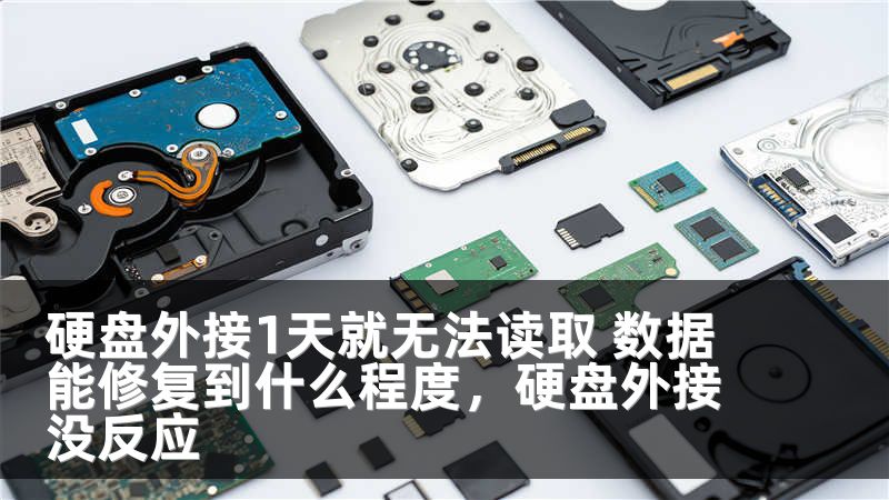 硬盘外接1天就无法读取 数据能修复到什么程度，硬盘外接没反应