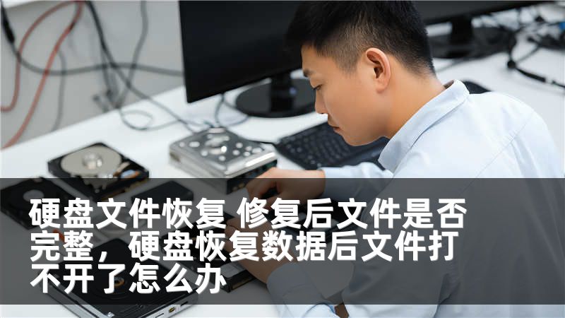 硬盘文件恢复 修复后文件是否完整，硬盘恢复数据后文件打不开了怎么办