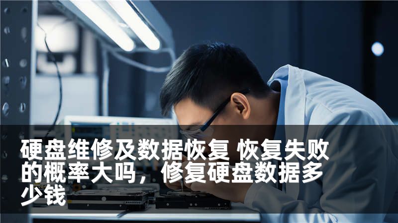 硬盘维修及数据恢复 恢复失败的概率大吗，修复硬盘数据多少钱
