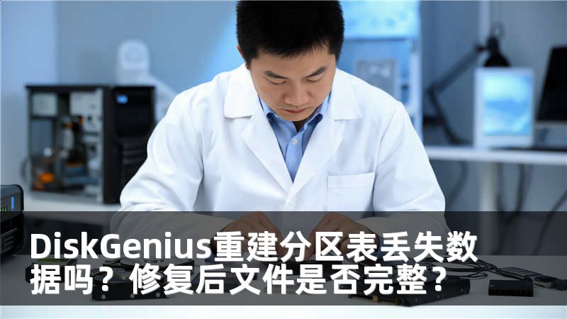 DiskGenius重建分区表丢失数据吗？修复后文件是否完整？