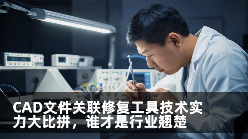 CAD文件关联修复工具技术实力大比拼，谁才是行业翘楚
