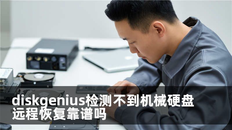 diskgenius检测不到机械硬盘远程恢复靠谱吗