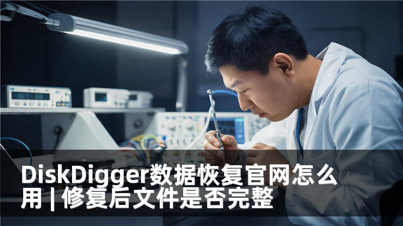 DiskDigger数据恢复官网怎么用 | 修复后文件是否完整