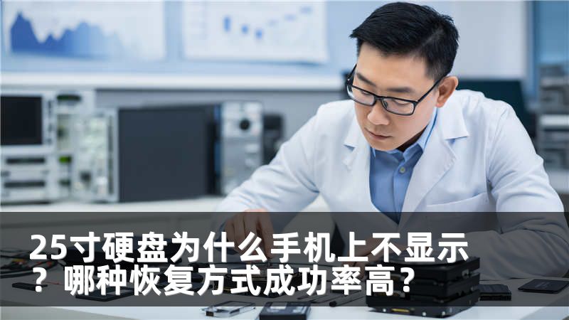 25寸硬盘为什么手机上不显示？哪种恢复方式成功率高？
