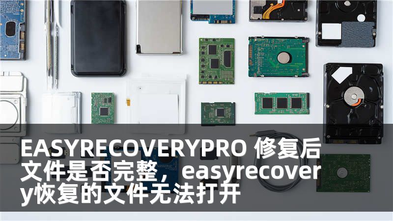 EASYRECOVERYPRO 修复后文件是否完整，easyrecovery恢复的文件无法打开