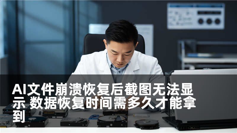 AI文件崩溃恢复后截图无法显示 数据恢复时间需多久才能拿到