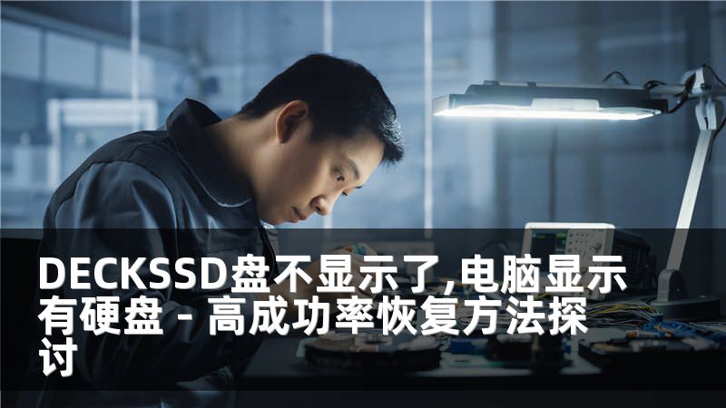 DECKSSD盘不显示了,电脑显示有硬盘 - 高成功率恢复方法探讨