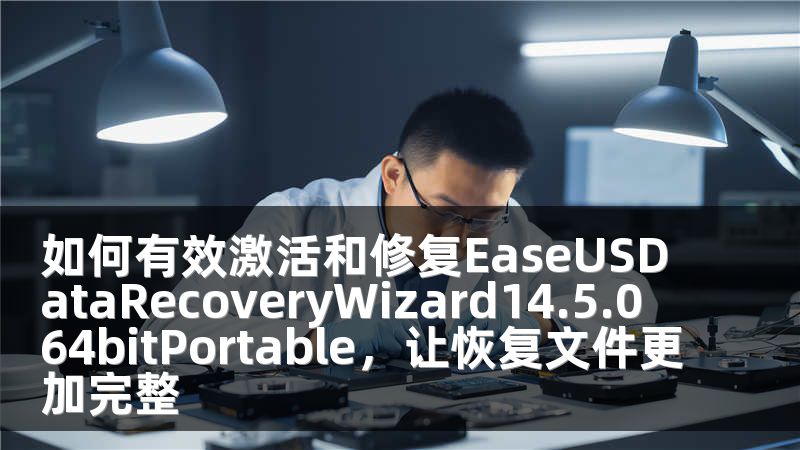 如何有效激活和修复EaseUSDataRecoveryWizard14.5.064bitPortable，让恢复文件更加完整