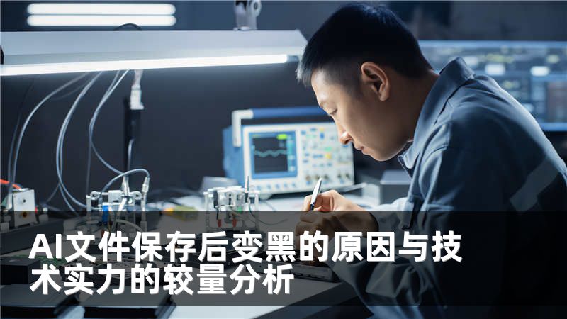 AI文件保存后变黑的原因与技术实力的较量分析