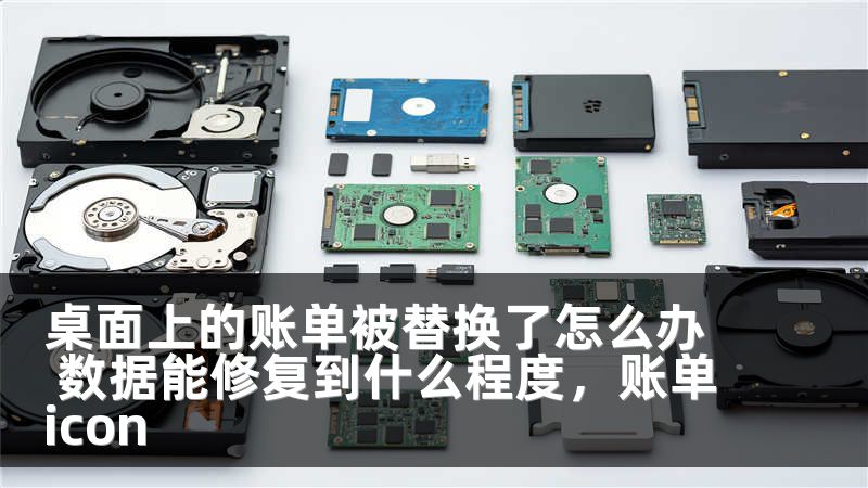 桌面上的账单被替换了怎么办 数据能修复到什么程度，账单icon