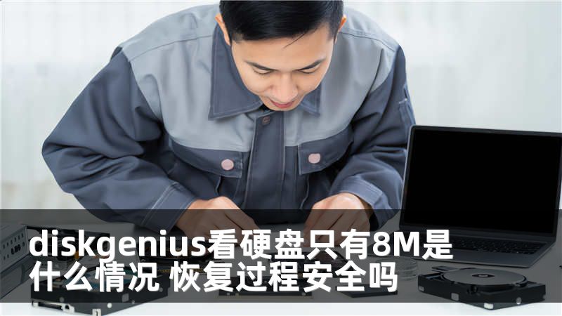 diskgenius看硬盘只有8M是什么情况 恢复过程安全吗