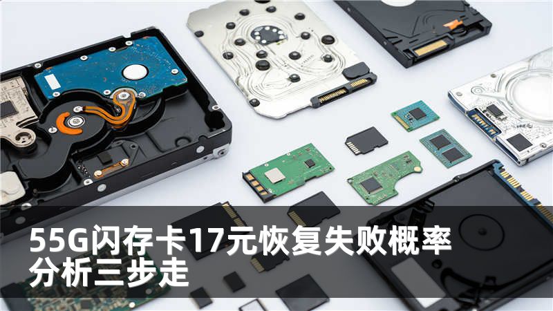 55G闪存卡17元恢复失败概率分析三步走