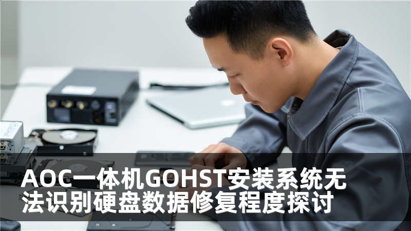AOC一体机GOHST安装系统无法识别硬盘数据修复程度探讨