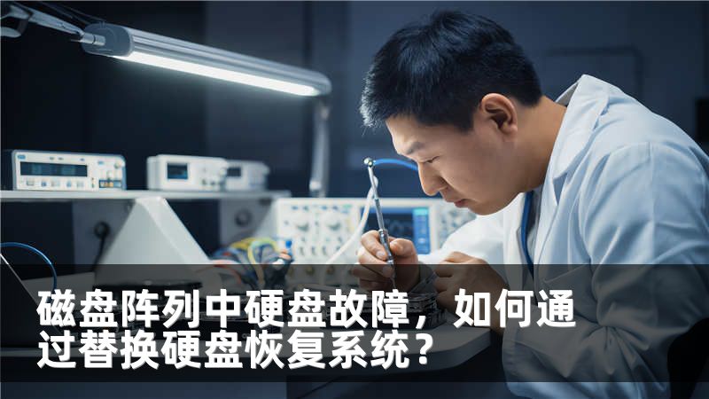 磁盘阵列中硬盘故障，如何通过替换硬盘恢复系统？