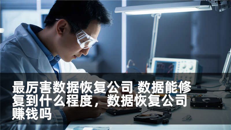 最厉害数据恢复公司 数据能修复到什么程度，数据恢复公司赚钱吗