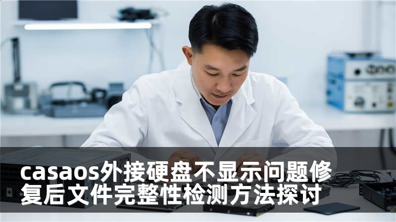 casaos外接硬盘不显示问题修复后文件完整性检测方法探讨