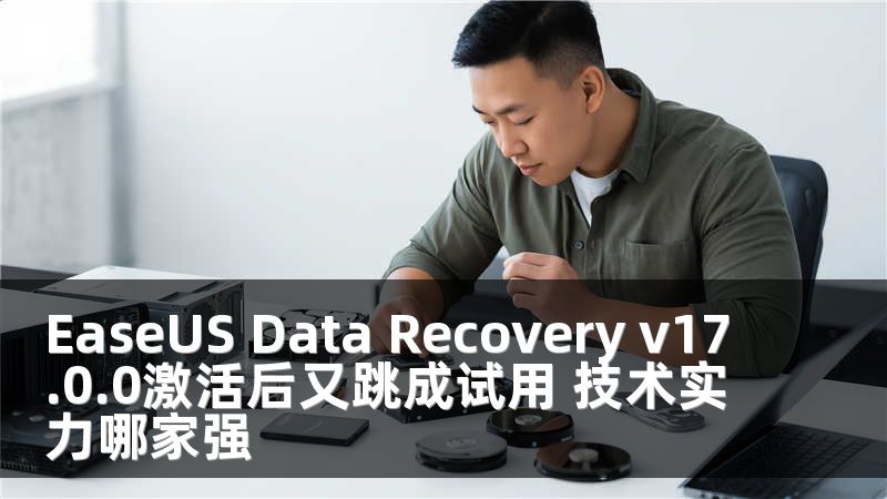 EaseUS Data Recovery v17.0.0激活后又跳成试用 技术实力哪家强