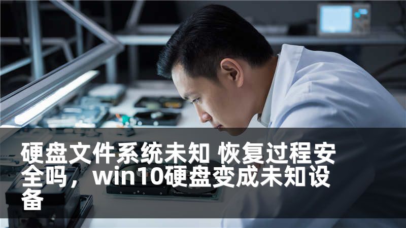 硬盘文件系统未知 恢复过程安全吗，win10硬盘变成未知设备