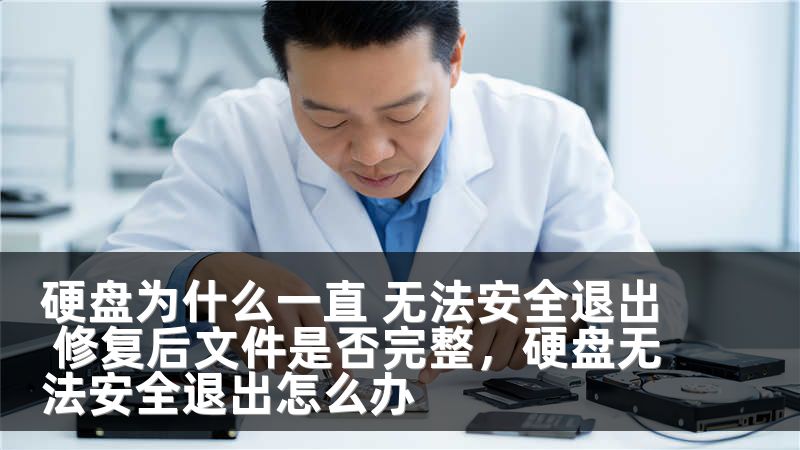 硬盘为什么一直 无法安全退出 修复后文件是否完整，硬盘无法安全退出怎么办