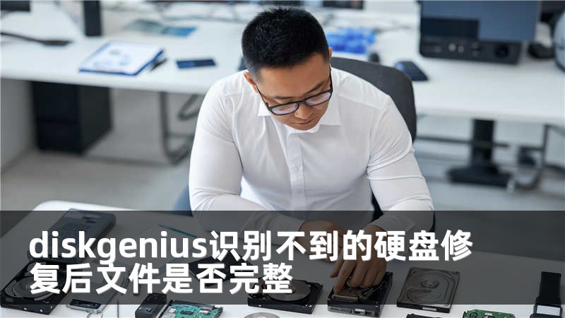 diskgenius识别不到的硬盘修复后文件是否完整
