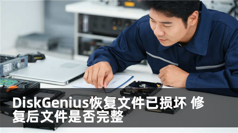 DiskGenius恢复文件已损坏 修复后文件是否完整