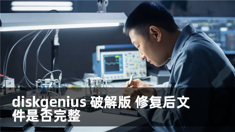 diskgenius 破解版 修复后文件是否完整