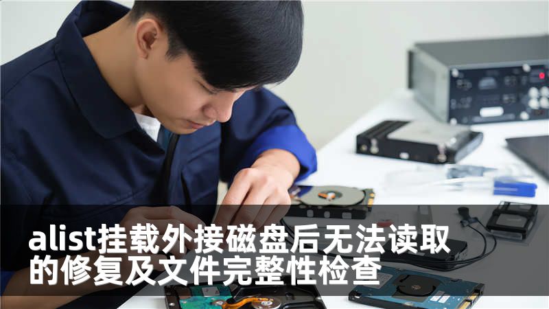 alist挂载外接磁盘后无法读取的修复及文件完整性检查