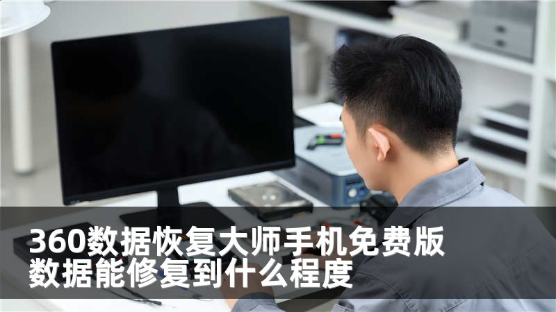 360数据恢复大师手机免费版 数据能修复到什么程度