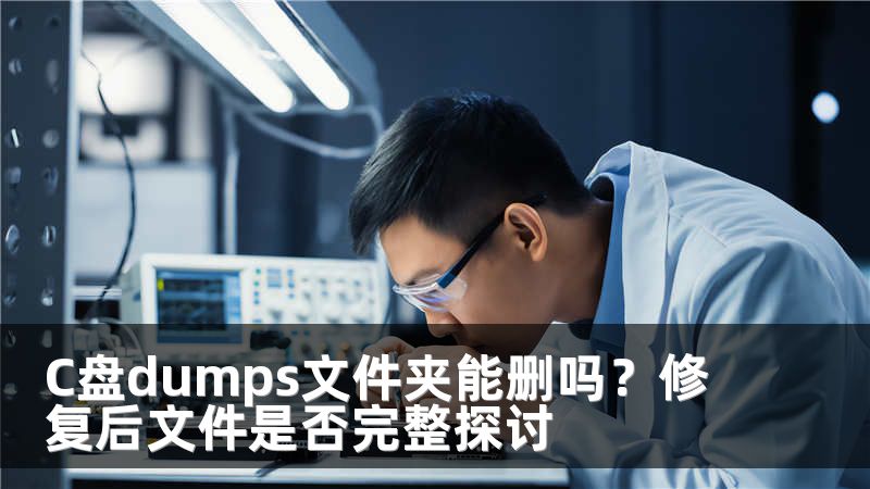 C盘dumps文件夹能删吗？修复后文件是否完整探讨