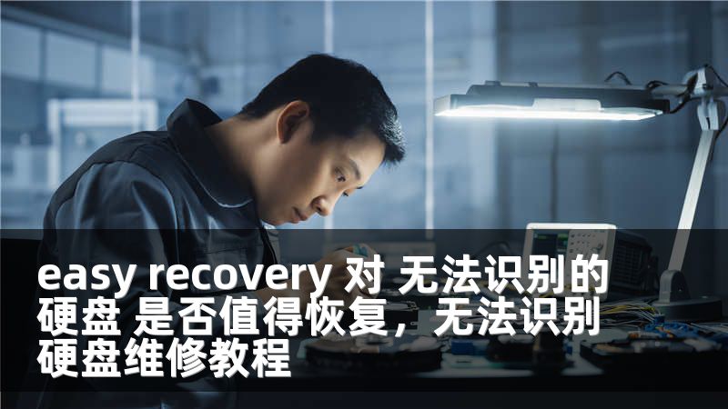 easy recovery 对 无法识别的硬盘 是否值得恢复，无法识别硬盘维修教程