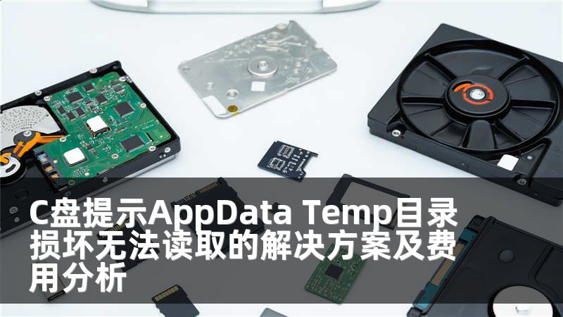 C盘提示AppData Temp目录损坏无法读取的解决方案及费用分析