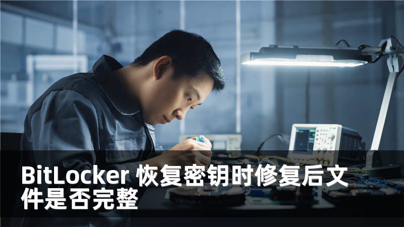 BitLocker 恢复密钥时修复后文件是否完整