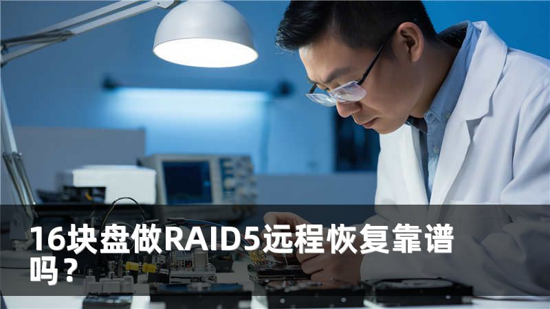 16块盘做RAID5远程恢复靠谱吗？